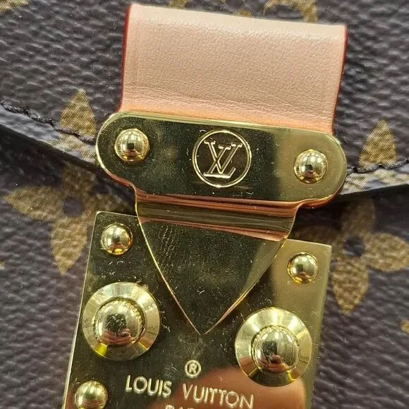 Louis Vuitton Pochette Métis East West Crossbody Bag in Brown Coated Canvas - Picture 6 of 8